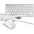 Komputer Apple iMac 21.5 Slim Core i5 Ram-8GB 500GB Big Sur Mysz Klawiat